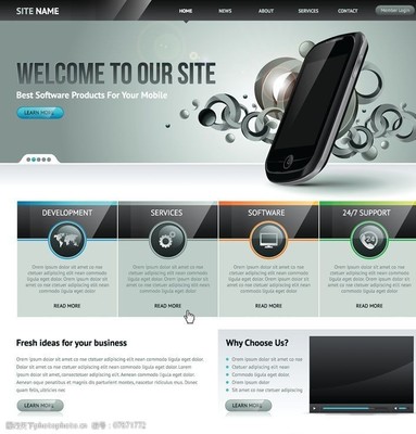 探索网站模板、网页设计与开发的协同之美